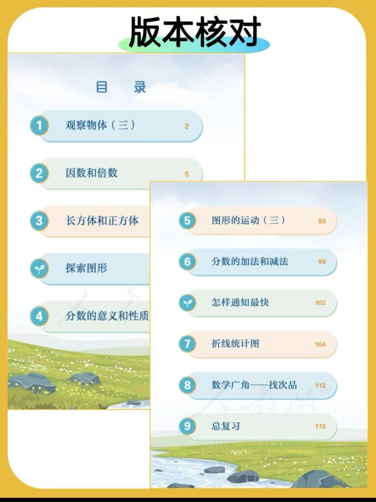 图片[2]-人教版26春五年级下册数学教学课件及配套教案（2套）-985文库