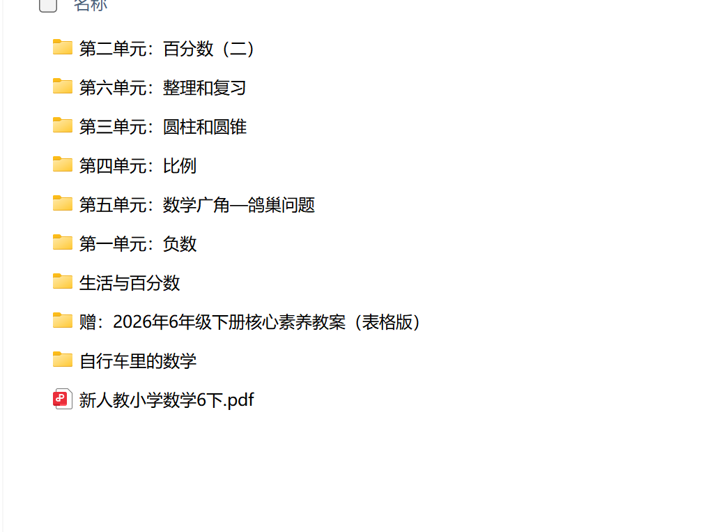 图片[3]-人教版26春六年级下册数学教学课件及配套教案-985文库